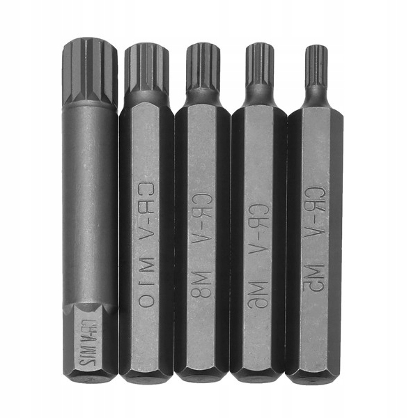 KLUCZE TORX SPLINE HEX IMBUSOWE BITY 40 el YATO