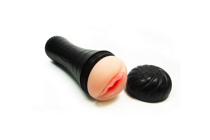 MASTURBATOR MĘSKI SZTUCZNA CIPKA Z WIBRACJAMI