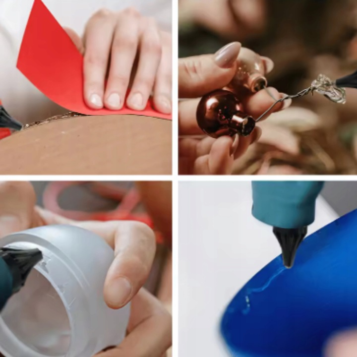 Pistolet do kleju na gorąco ADM bezprzewodowy 21V 2x akumulator 12