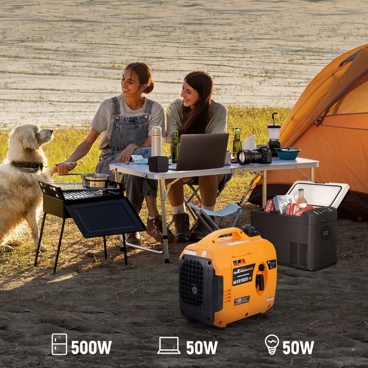 1.2KW Agregat Prądotwórczy Inwertorowy Cichy Generator 11.5kg 58dB