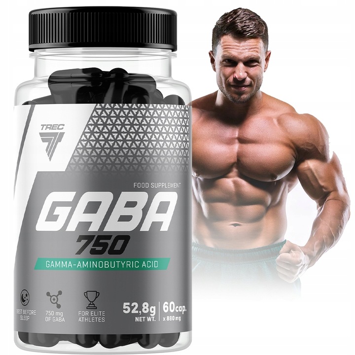 TREC GABA 750 60 kaps SLEEP-ER