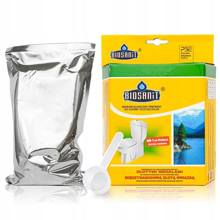 Bakterie do SZAMBA EKO OCZYSZCZALNI Bakterie BIOSANIT Preparat