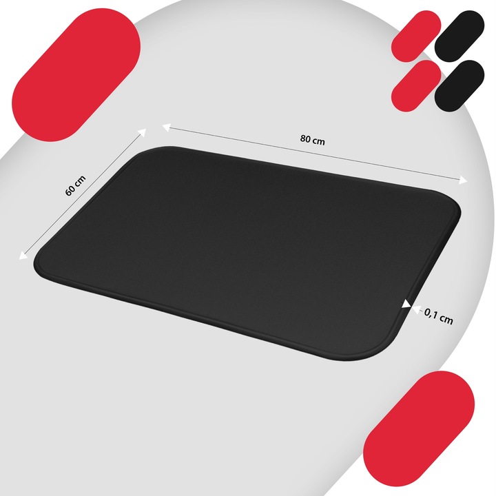 BLACHA PRZEDPIECOWA 600x800MM POD KOMINEK PIEC KOZĘ OCHRONNA STALOWA