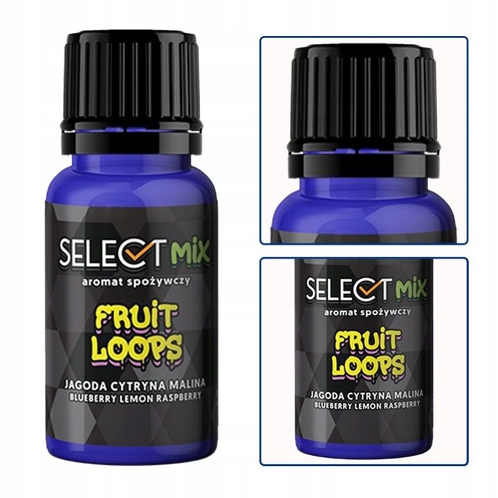 AROMAT SPOŻYWCZY DO CIAST NAPOJÓW SELECT MIX - FRUIT LOOPS 30 ML