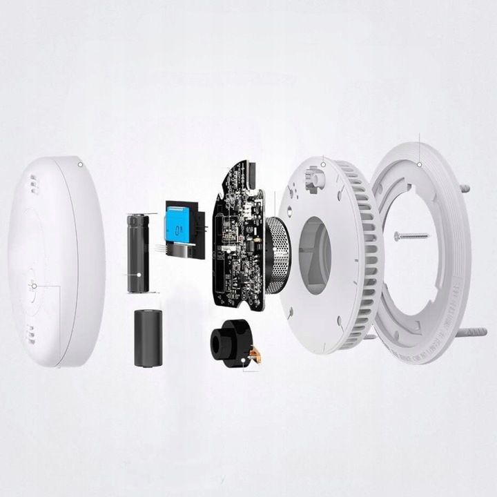 2x CZUJNIK CZADU CO GAZU CERTYFIKOWANY DETEKTOR TLENKU WĘGLA ALARM 85dB LCD