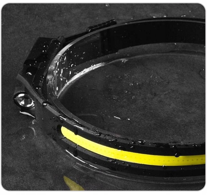 LATARKA CZOŁOWA AKUMULATOROWA WODOODPORNA MOCNA