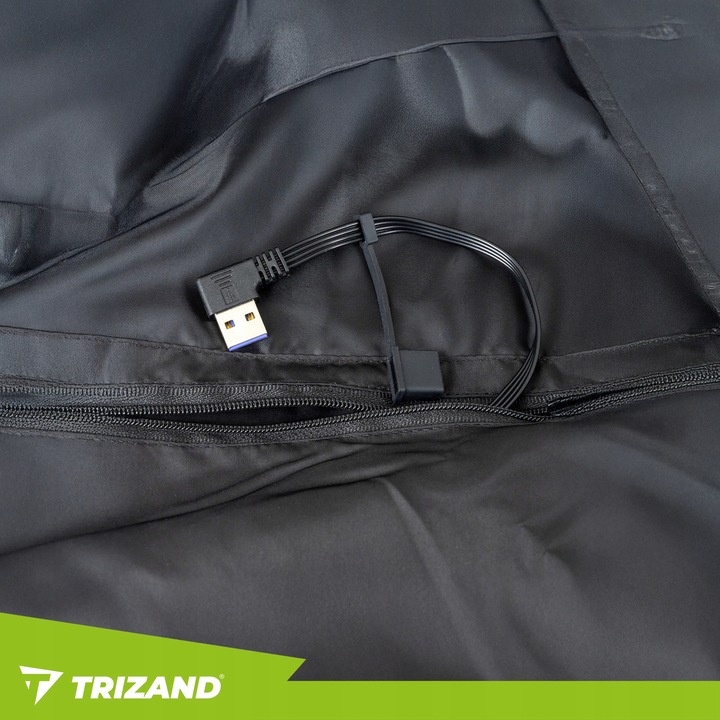 Kamizelka Podgrzewana 11 Stref Grzania na USB Bezrękawnik Damska Męska