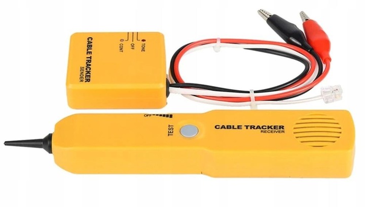 DETEKTOR MIERNIK SZUKACZ KABLI PAR PRZEWODÓW TRAKER PRZEWODÓW