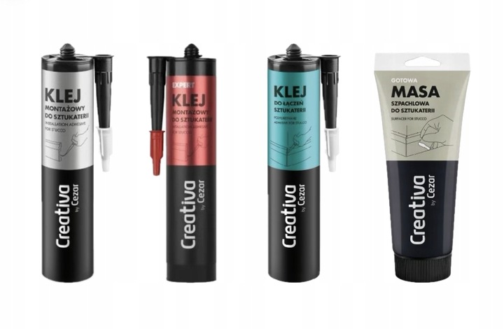 Gotowa masa szpachlowa Creativa C200 do listew przysufitowych