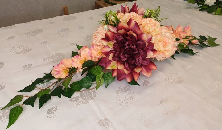 Wiązanka bukiet stroik na grób cmentarz nagrobna