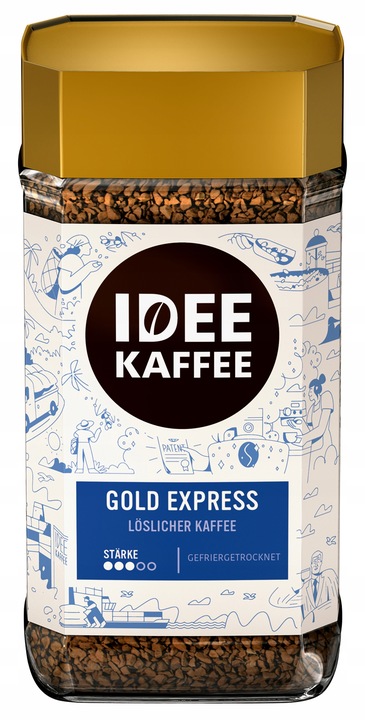 Idee Coffee Gold kawa rozpuszczalna średnio palona 200g