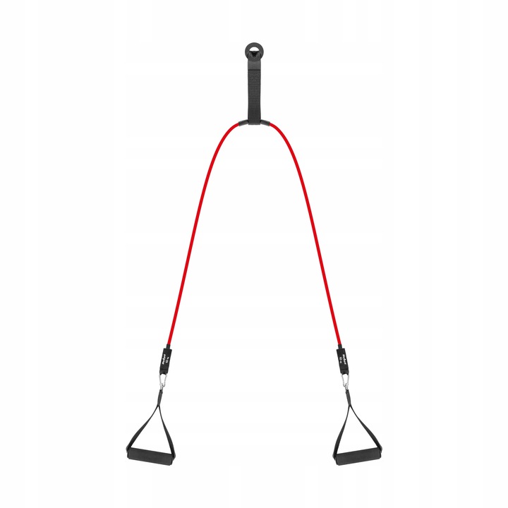 Gumy oporowe ekspandery zestaw do ćwiczeń rehabilitacji 80kg uchwyt