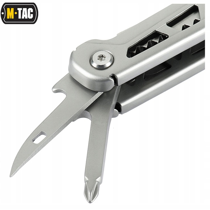 Multitool Narzędzie Wielofunkcyjne survival M-Tac Type 3 Grey z kaburą 14w1