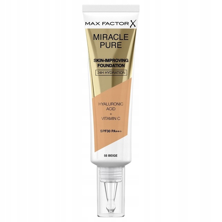 MAX FACTOR Miracle Pure Podkład do twarzy SPF30 30 ml - 55 Beige