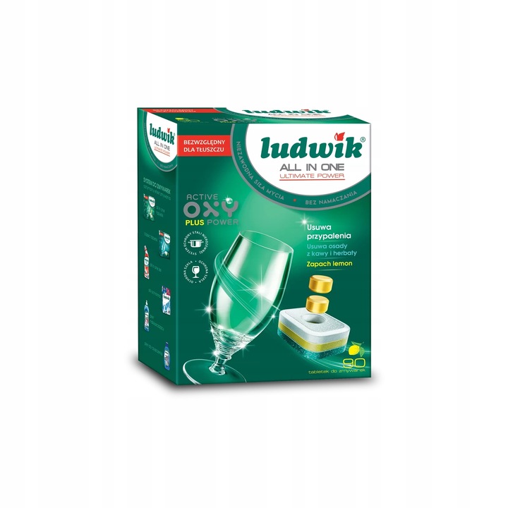 Tabletki do zmywarek Ludwik All in one 90 sztuk