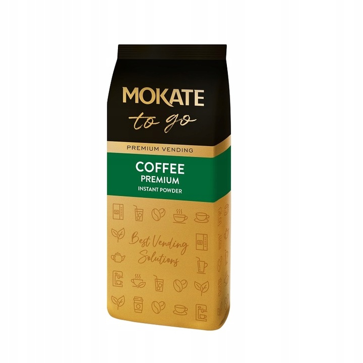 Kawa rozpuszczalna MOKATE instant w proszku do picia do automatów 500g