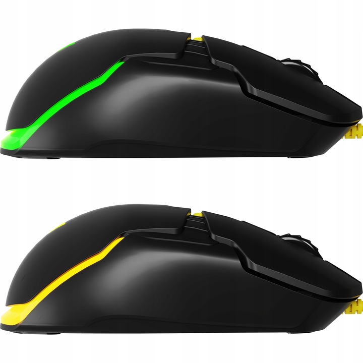 PRZEWODOWA MYSZKA GAMINGOWA 12400 DPI WYMIENNE PANELE MODECOM VOLCANO JAGER