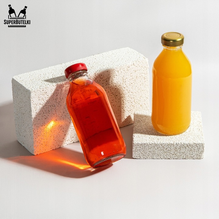 10x butelki Kubuś 330ml butelka sok soki soczki kompot + ZAKRĘTKI +