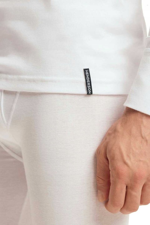 Podkoszulka z długim rękawem 100 % bawełna 2149 biała L