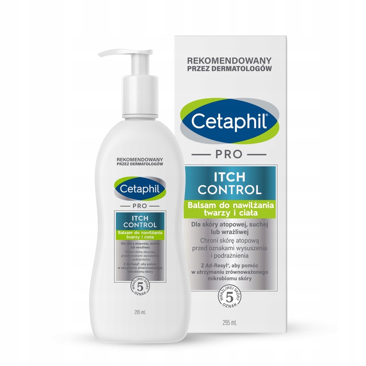 Cetaphil Pro Itch Control Balsam do nawilżania twarzy i ciała 590 ml