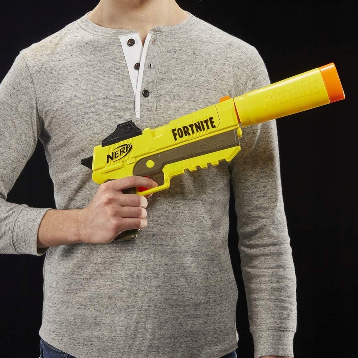NERF FORTNITE SP-L + STRZAŁKI + OPASKA E6717