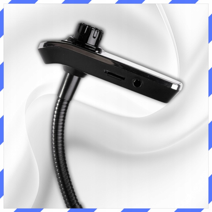 TRANSMITER BLUETOOTH FM SAMOCHODOWY ZESTAW GŁOŚNOMÓWIĄCY NA AUX 2x USB HY68