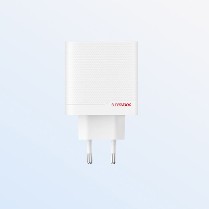 Ładowarka USB-A/USB-C OnePlus, 80W SuperVOOC + kabel 1m, oryginalna, szybka