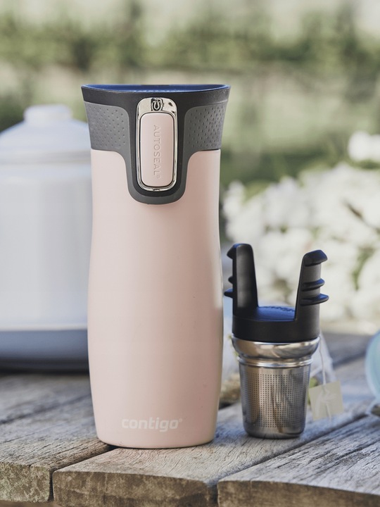 Contigo West Loop 2.0 kubek termiczny premium 470ml - Millenial Pink