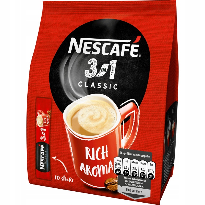 (x8) NESCAFE Torba 3w1 Classic 10tb
