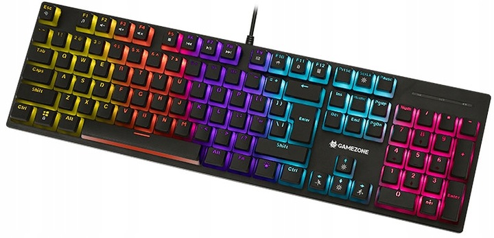 Klawiatura mechaniczna Tracer GAMEZONE UNIQUE PODŚWIETLENIE PUDDING USB