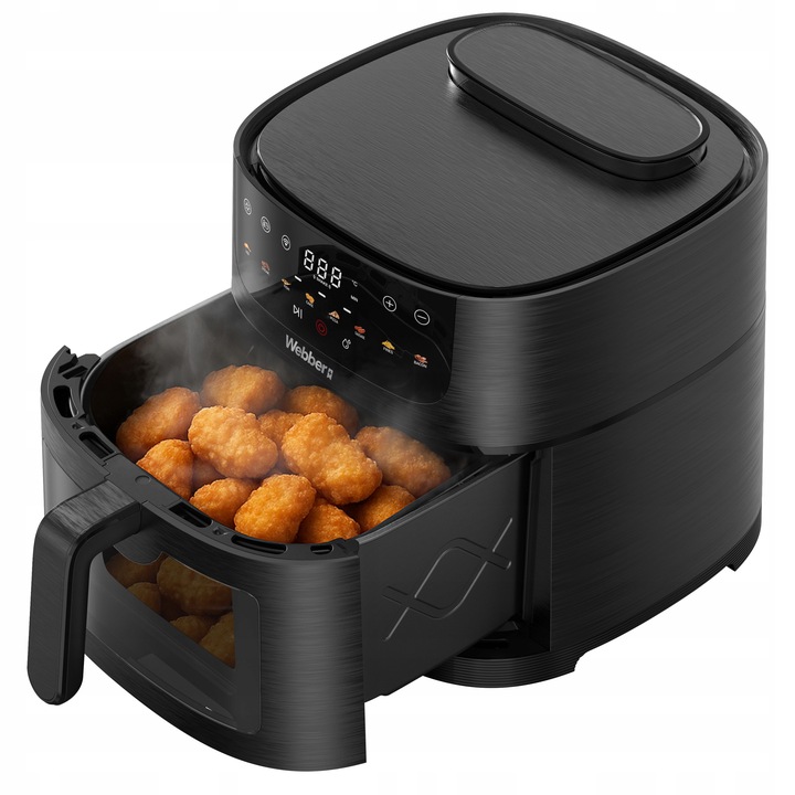 Frytkownica beztłuszczowa 8L Air Fryer Webber 1800W +WIFI +8 programów