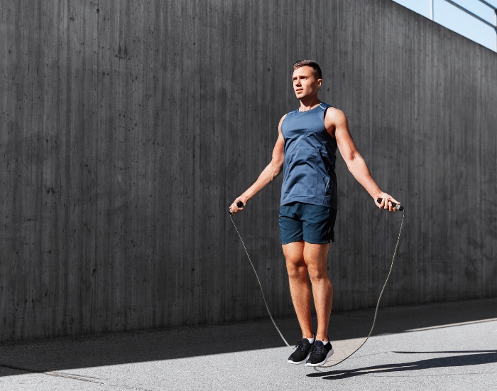 SKAKANKA BOKSERSKA Z OBCIĄŻENIEM OBROTOWYMI GŁOWICAMI REGULOWANA WYTRZYMAŁ