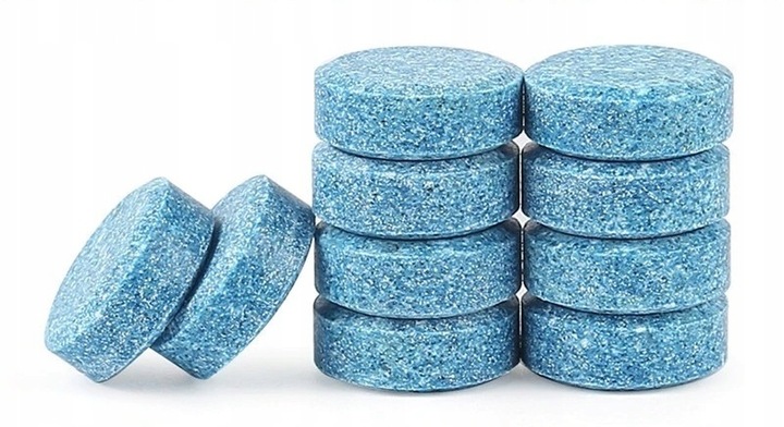 Letni Płyn do spryskiwaczy w tabletkach koncentrat do szyb 4l x 50szt