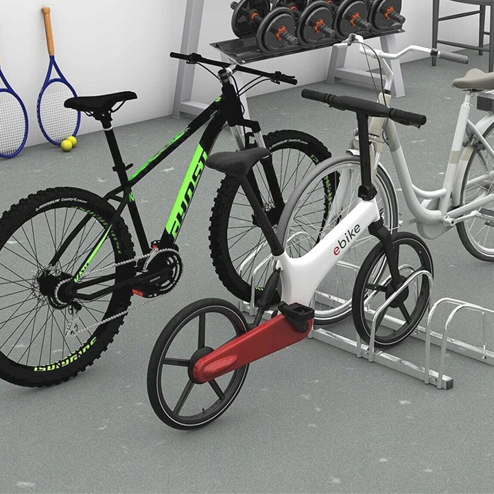 STOJAK NA ROWERY 6 Stanowisk 6 Rowerów Rowerowy Rower Uchwyt Parking Ocynk