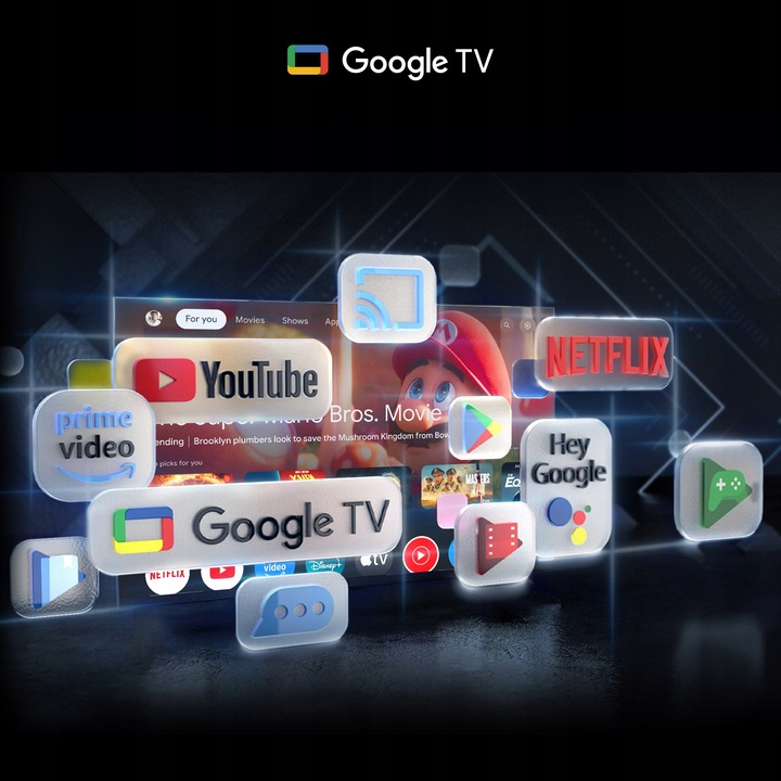 Telewizor CHiQ 32 cale LF32FT Smart TV Full HD HDR10 Google TV Dolby