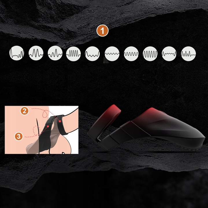 masazery prostaty z pierscieniem 10 funkcjami wibracji na penisa dla par