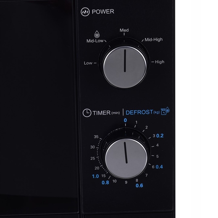 Kuchenka mikrofalowa wolnostojąca SHARP 800W 20L czarna