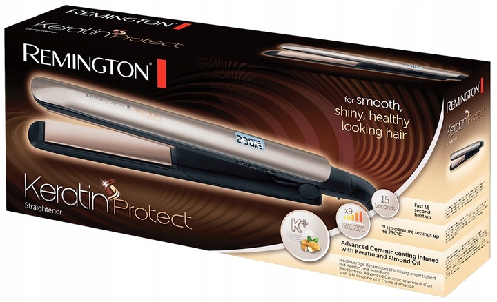 Prostownica Remington PROSTOWNICA DO WŁOSÓW DLA KOBIET KERATIN PROTECT