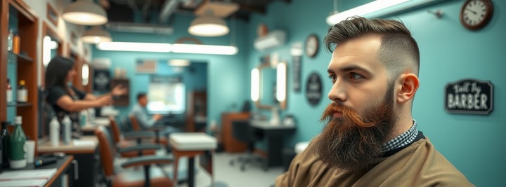 Zestaw Do Brody Kosmetyki Szczotka Wzornik ORGANIZER dla Brodacza