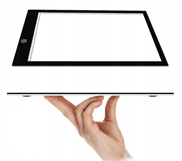 DESKA KREŚLARSKA TABLET GRAFICZNY ROZMIAR A4 DESKA Podświetlana LED DUŻA