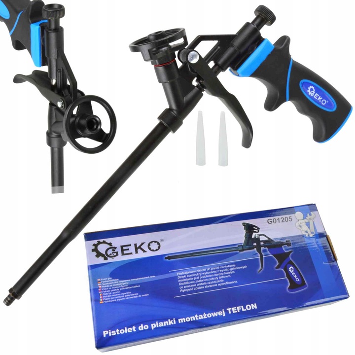 PISTOLET DO PIANKI MONTAŻOWEJ TEFLONOWY GEKO