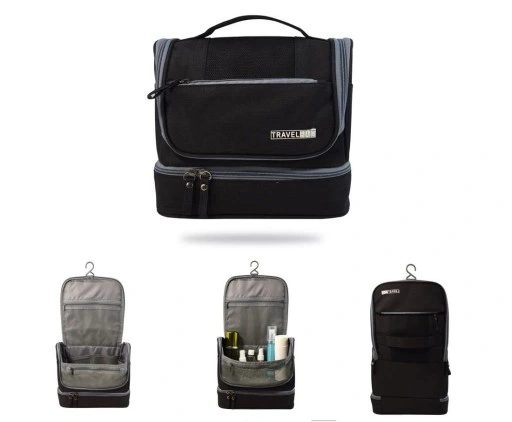 POJEMNA KOSMETYCZKA KUFEREK MĘSKA PODRÓŻNA HACZYK