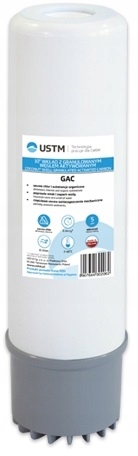 Zestaw wkładów do filtrów wody Filtr 3 stopniowy USTM Antybakteryjny