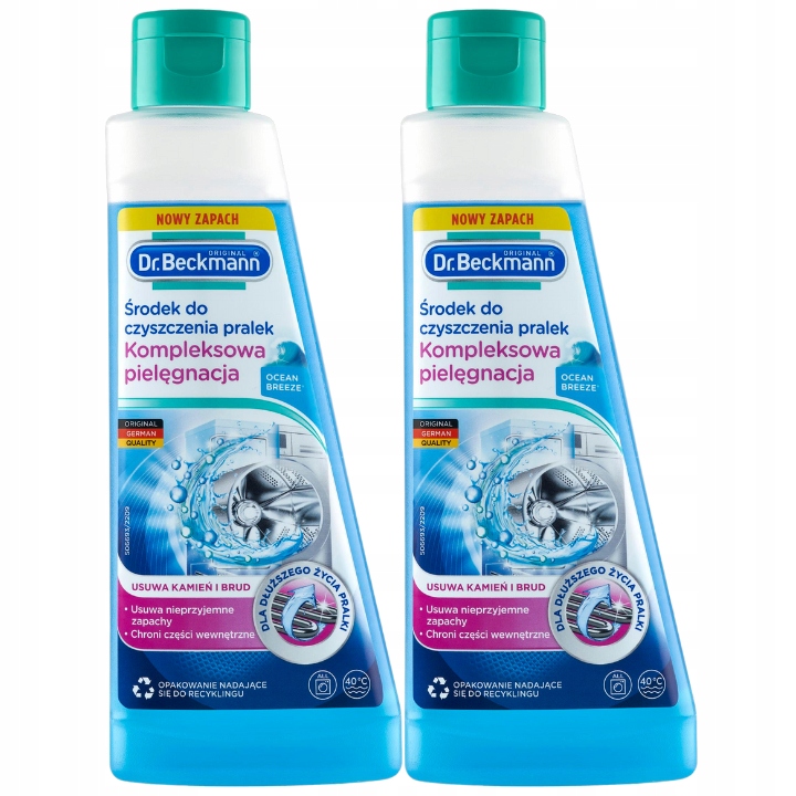 Dr. Beckmann Środek Czyszczący do Pralki 2x250ml