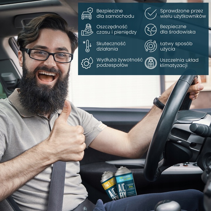 3w1 GAZ R134a do nabijania KLIMATYZACJI AUT z Uszczelniaczem Olejem 170g A