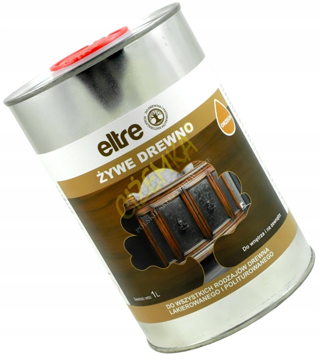 Płyn do Pielęgnacji Drewna Renowacja Żywe Drewno Eltre do Mebli 1000