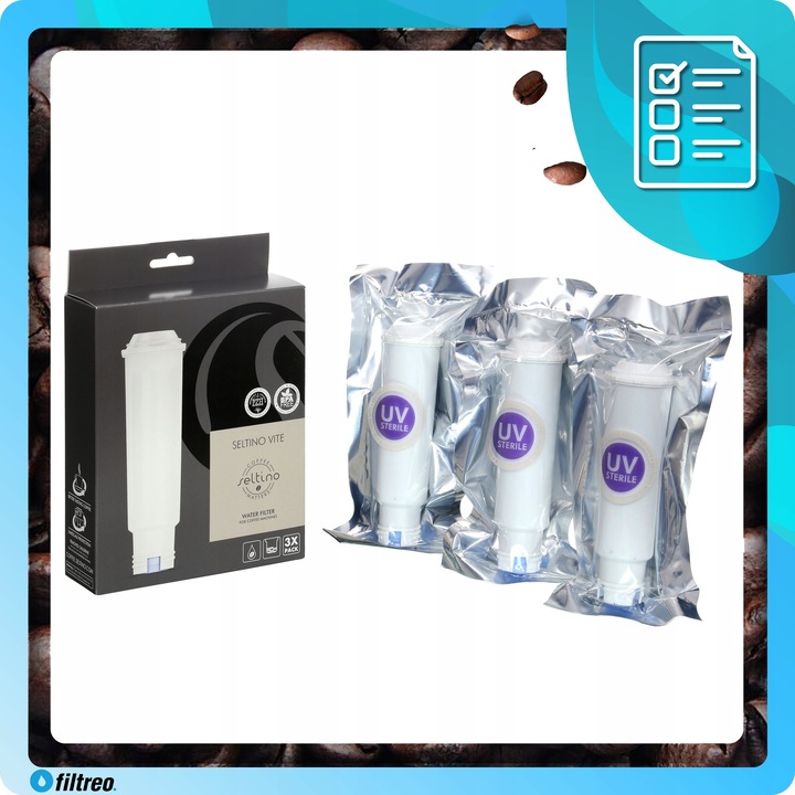 3x FILTR WODY do EKSPRESU Melitta Pro Aqua zamiennik Seltino Vite