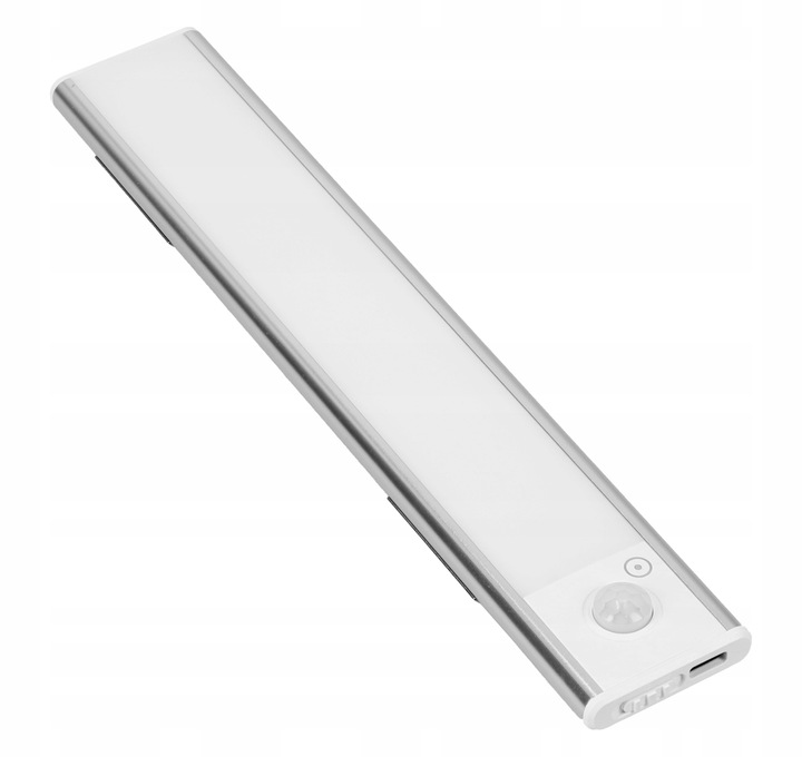 Lampa Podszafkowa Kuchenna LED Listwa Do Szafy Czujnik Baterie Magnes 60cm