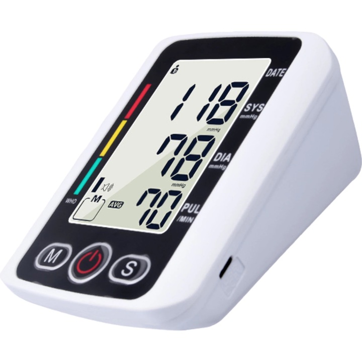 CIŚNIENIOMIERZ NARAMIENNY ELEKTRONICZNY DUŻY WYŚWIETLACZ LED 22-32CM