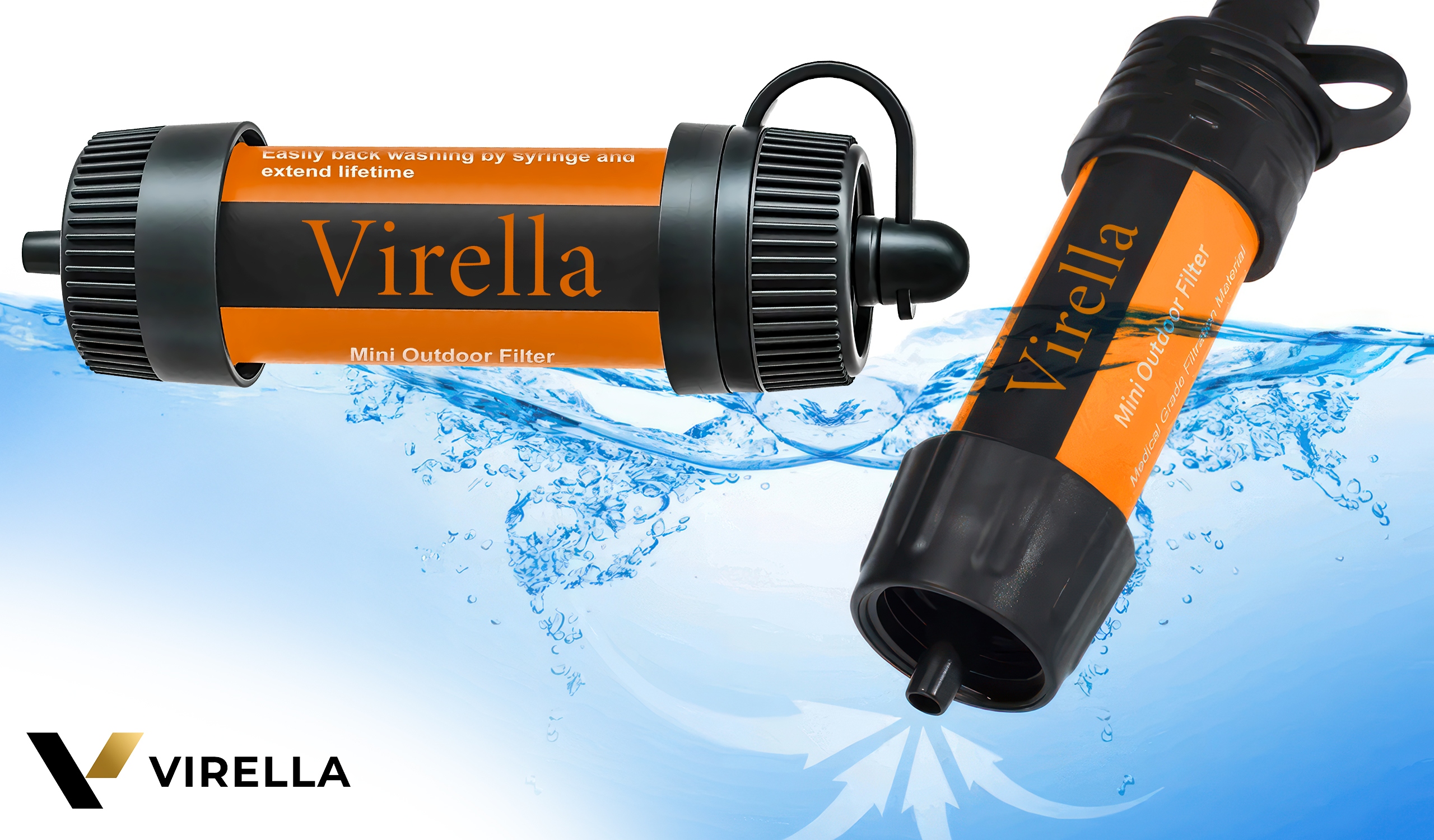 FILTR TURYSTYCZNY DO WODY DO UZDATNIANIA OCZYSZCZANIA FILTROWANIA SURVIVAL